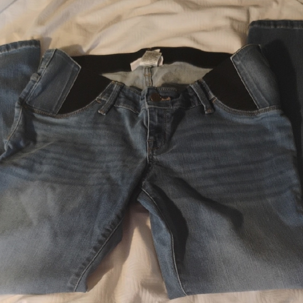 Blue Maternity Jeans Isabel Jeggins